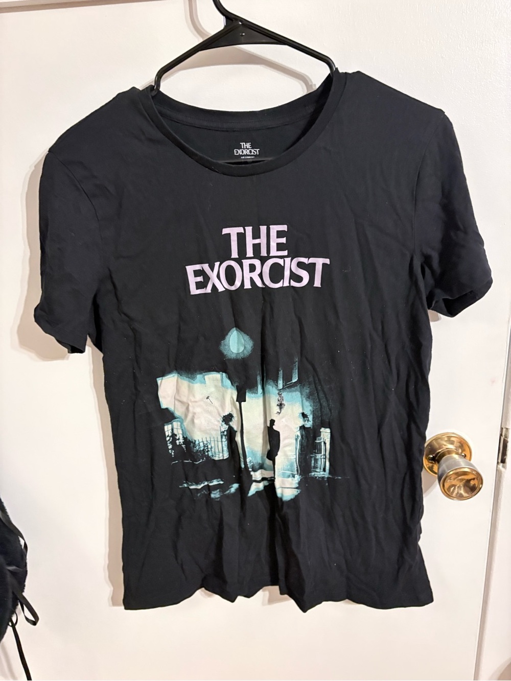 The Exorcist Black Graphic Tee